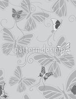 patterned-wallpaper-monochrome-butterflies