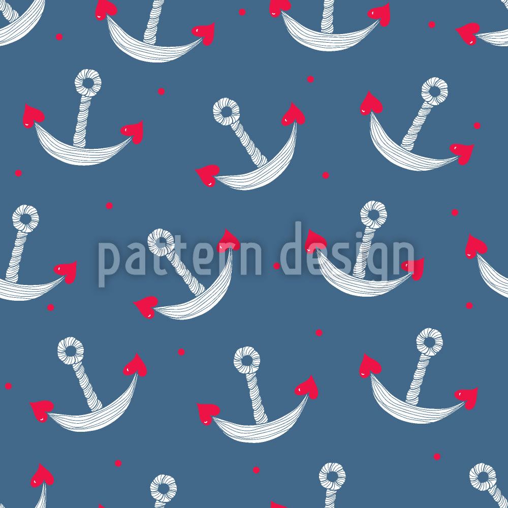 patterned-wallpaper-love-is-anchor