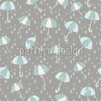 patterned-wallpaper-umbrellas-in-the-rain