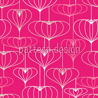 patterned-wallpaper-heart-lantern-pink-ii