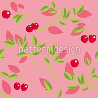 patterned-wallpaper-cherry-branches-pink