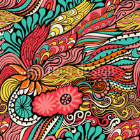 patterned-wallpaper-magic-dragon-fantasies