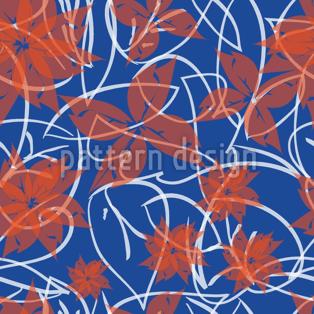 patterned-wallpaper-autumnal-flower