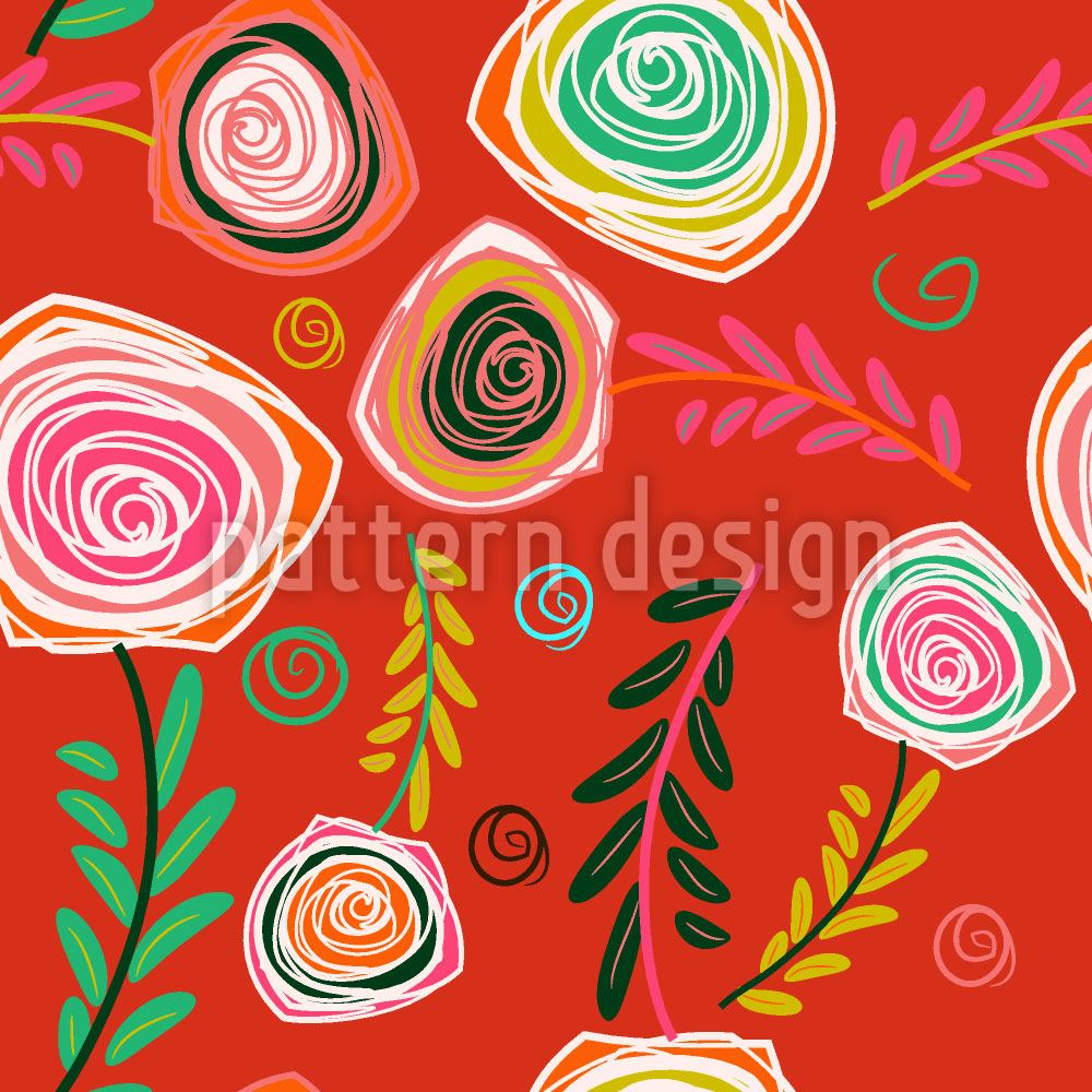 patterned-wallpaper-crazy-for-roses