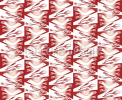 patterned-wallpaper-twilight-flight-red