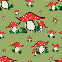 patterned-wallpaper-fly-agaric