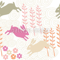 patterned-wallpaper-funny-bunny-hop