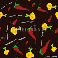 patterned-wallpaper-onion-chili-and-spoon