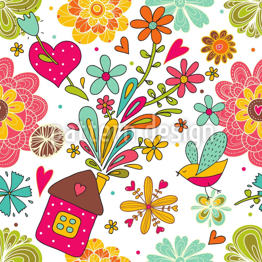 patterned-wallpaper-the-magic-bird-house