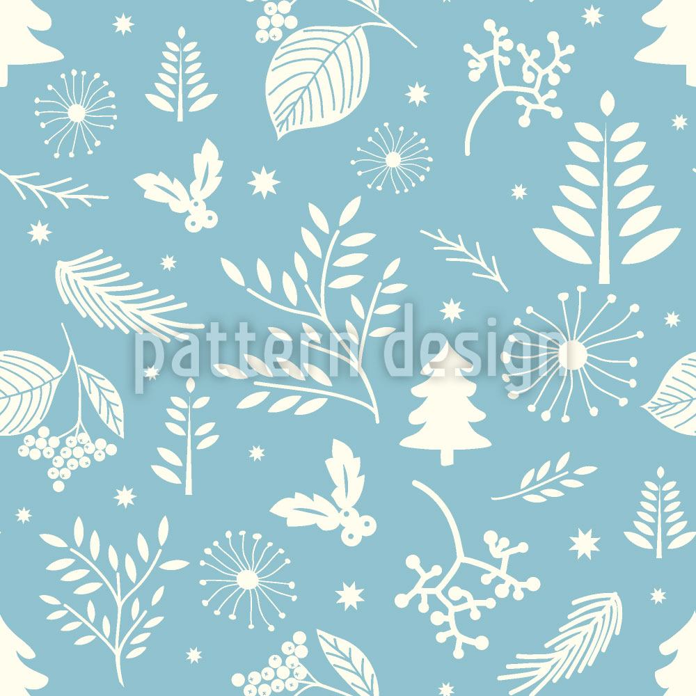 patterned-wallpaper-winter-blues