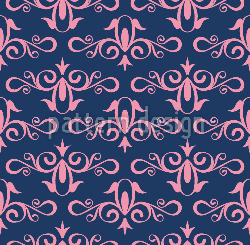 patterned-wallpaper-cinderella-midnight