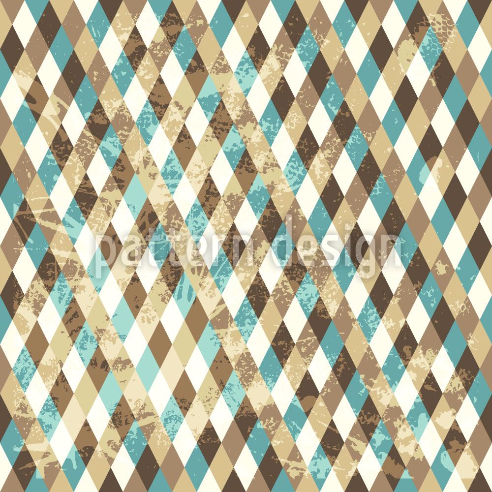 patterned-wallpaper-retro-rhombus