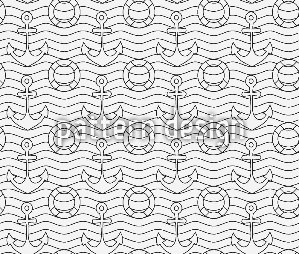 patterned-wallpaper-anchor-and-life-buoy