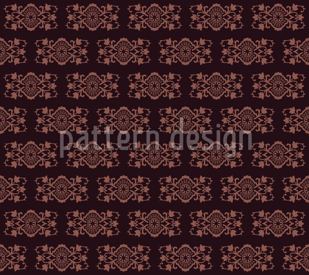 patterned-wallpaper-chocolate-royal