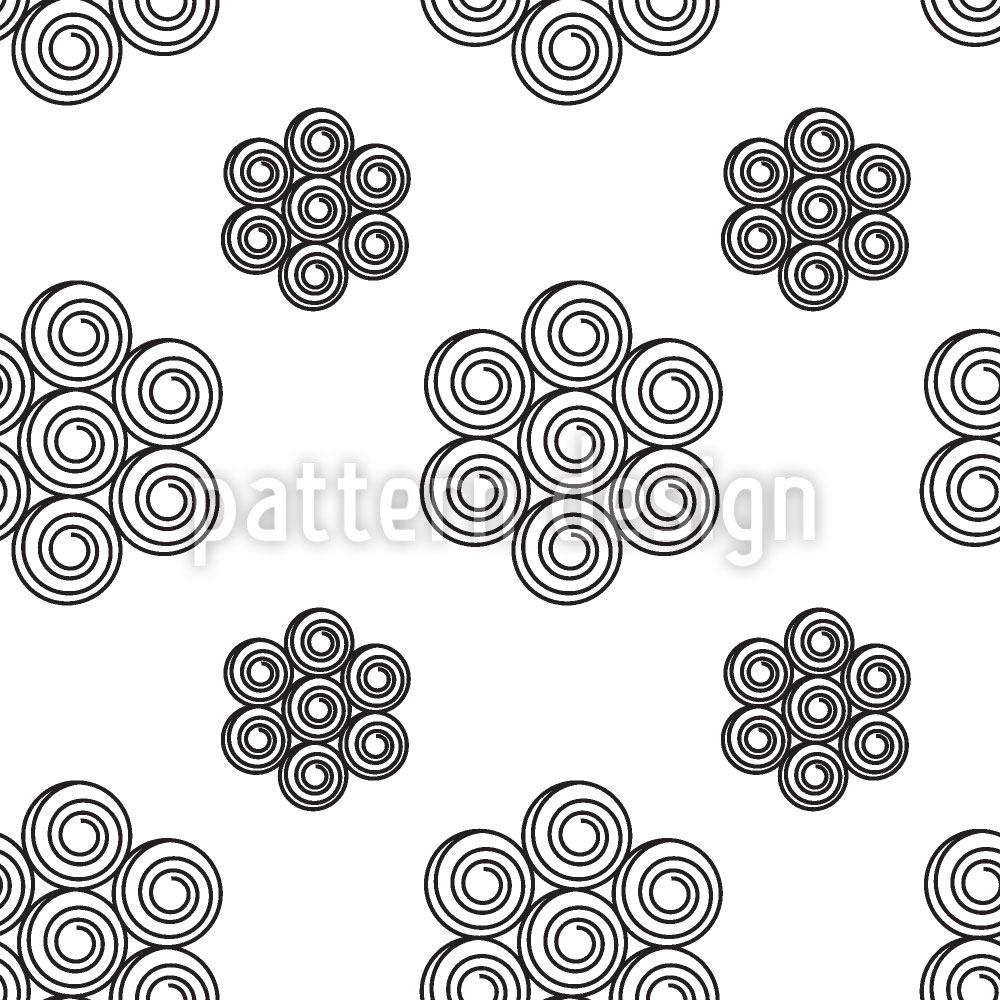 patterned-wallpaper-twisted-flowers