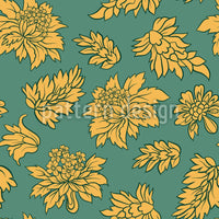 patterned-wallpaper-baroque-bloom-green