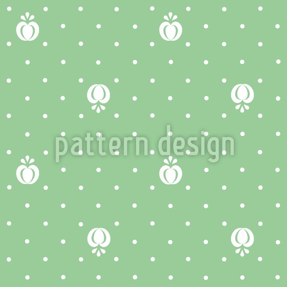 patterned-wallpaper-fruits-on-green