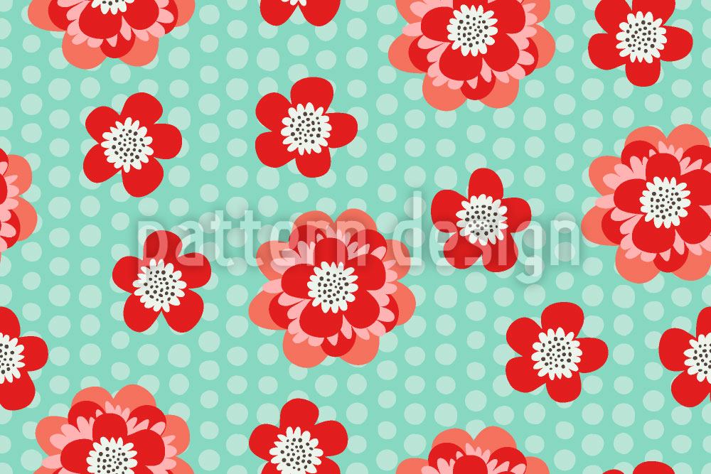 patterned-wallpaper-flower-power-and-dots