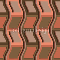 patterned-wallpaper-stacked-chairs