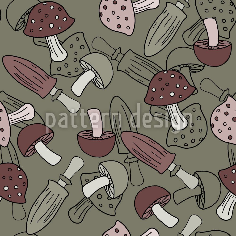 patterned-wallpaper-mud-mushroom-dream