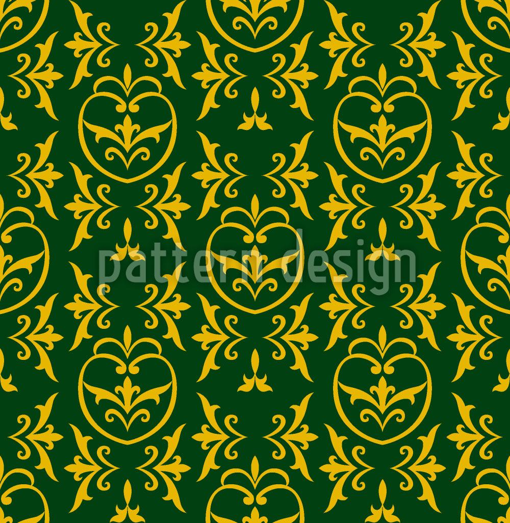 patterned-wallpaper-pomegranate-medieval