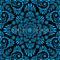 patterned-wallpaper-blue-bloom