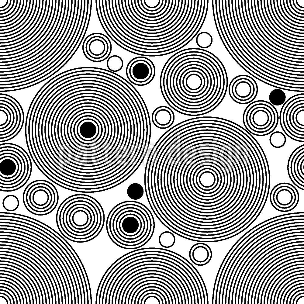 patterned-wallpaper-hypnotic-circles