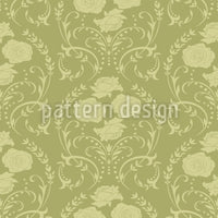 patterned-wallpaper-rose-green