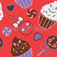 patterned-wallpaper-happy-desserts-red