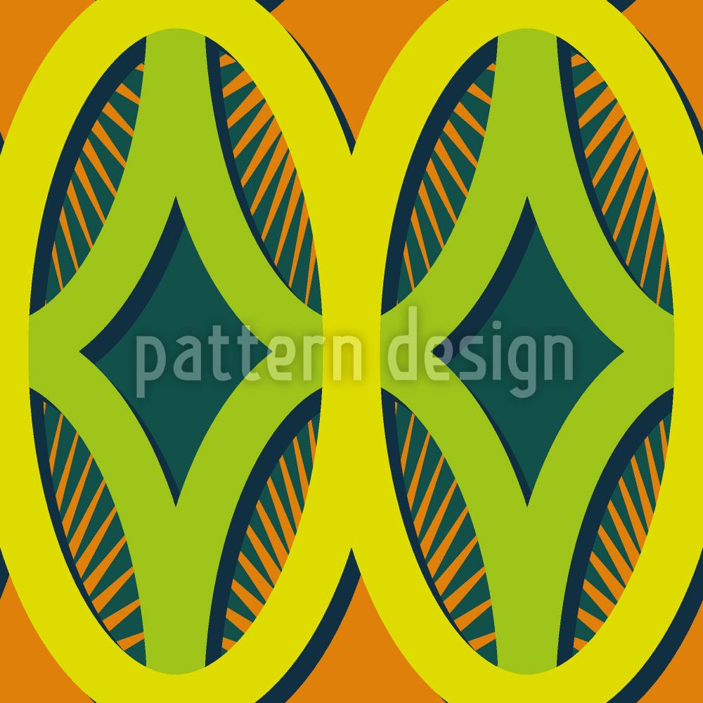 patterned-wallpaper-rays-in-ovals