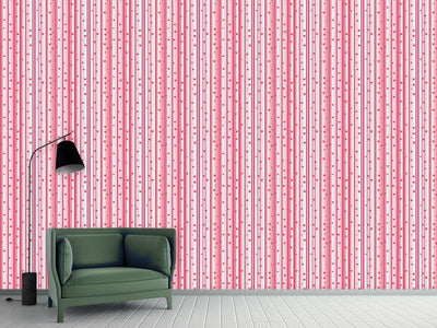 patterned-wallpaper-romantic-hearts-on-strips