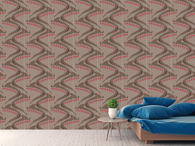 patterned-wallpaper-heart-shaped-brown