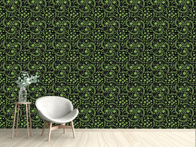 patterned-wallpaper-shamrock