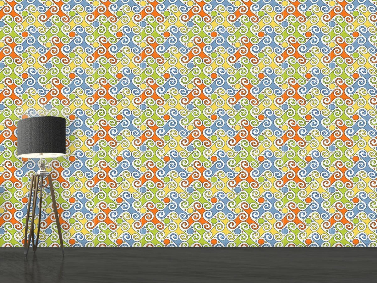 patterned-wallpaper-colorful-cucuteni