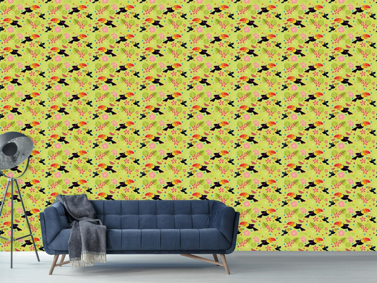 patterned-wallpaper-tropical-fun