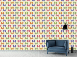 patterned-wallpaper-butterfly-fantasy