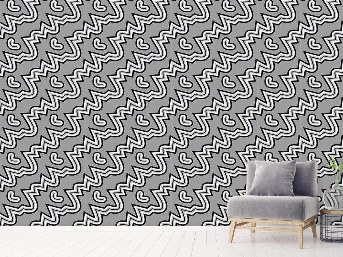 patterned-wallpaper-heartbeat-black-and-white