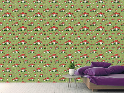 patterned-wallpaper-fly-agaric