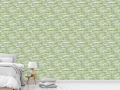 patterned-wallpaper-graphit-green