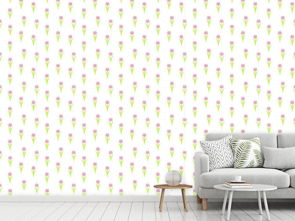 patterned-wallpaper-tulip-solitaire