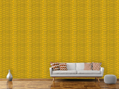 patterned-wallpaper-reptilio-yellow