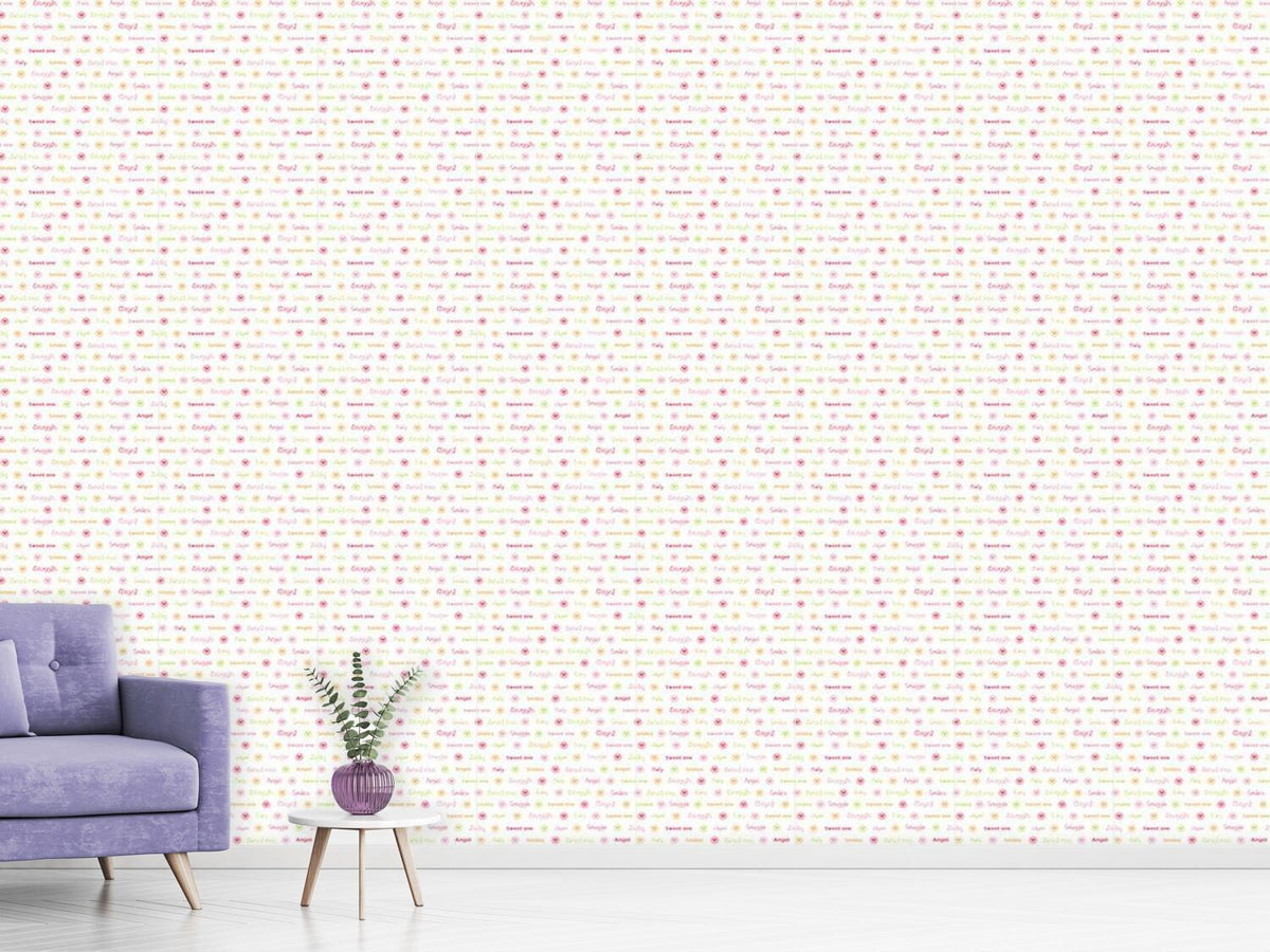 patterned-wallpaper-my-little-angel