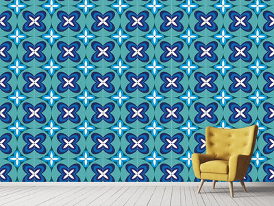 patterned-wallpaper-mediterranean-flowers