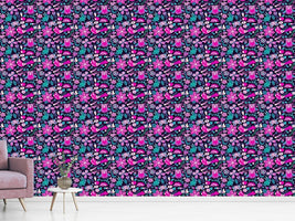 patterned-wallpaper-valentines-day-in-the-magic-forest