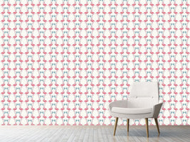 patterned-wallpaper-flamingo-dance