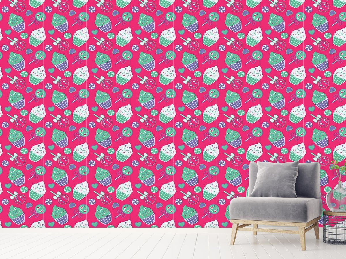 patterned-wallpaper-happy-desserts-pink