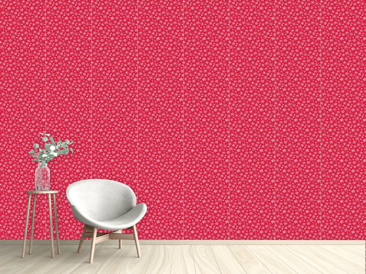 patterned-wallpaper-snowflakes-all-around