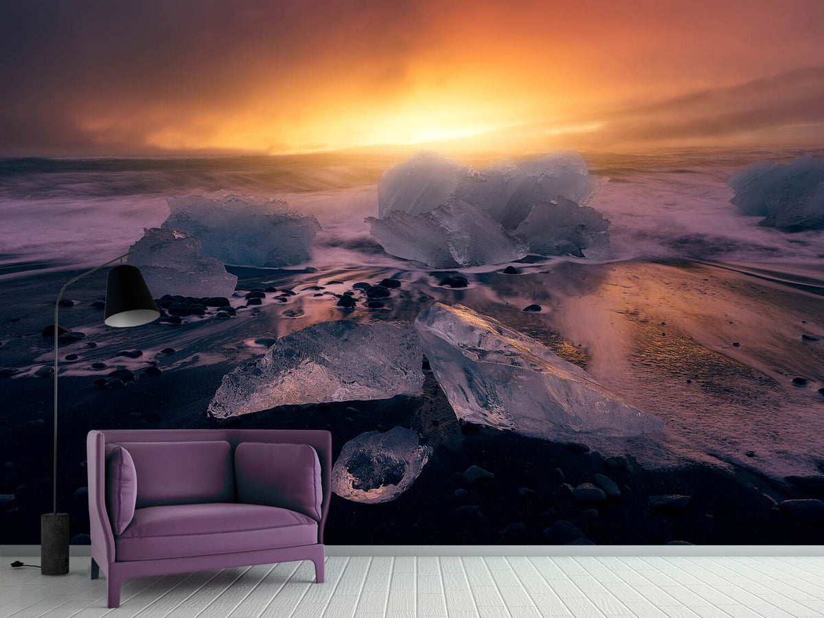 photo-wallpaper-jokulsarlonas-sunrise-ii