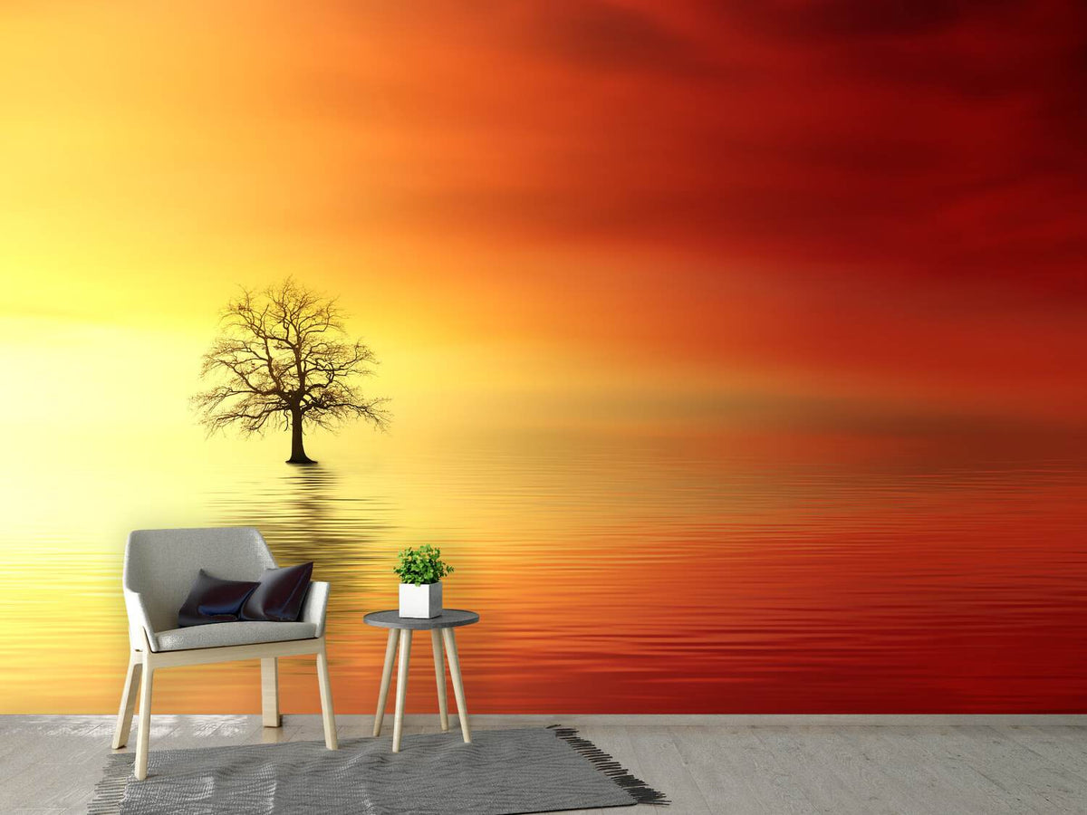 photo-wallpaper-the-tree-in-the-water