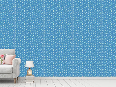 patterned-wallpaper-variations-of-daisies